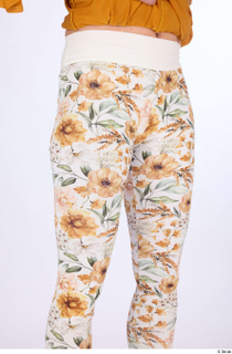 Hanane casual dressed thigh white floral leggings 0008.jpg